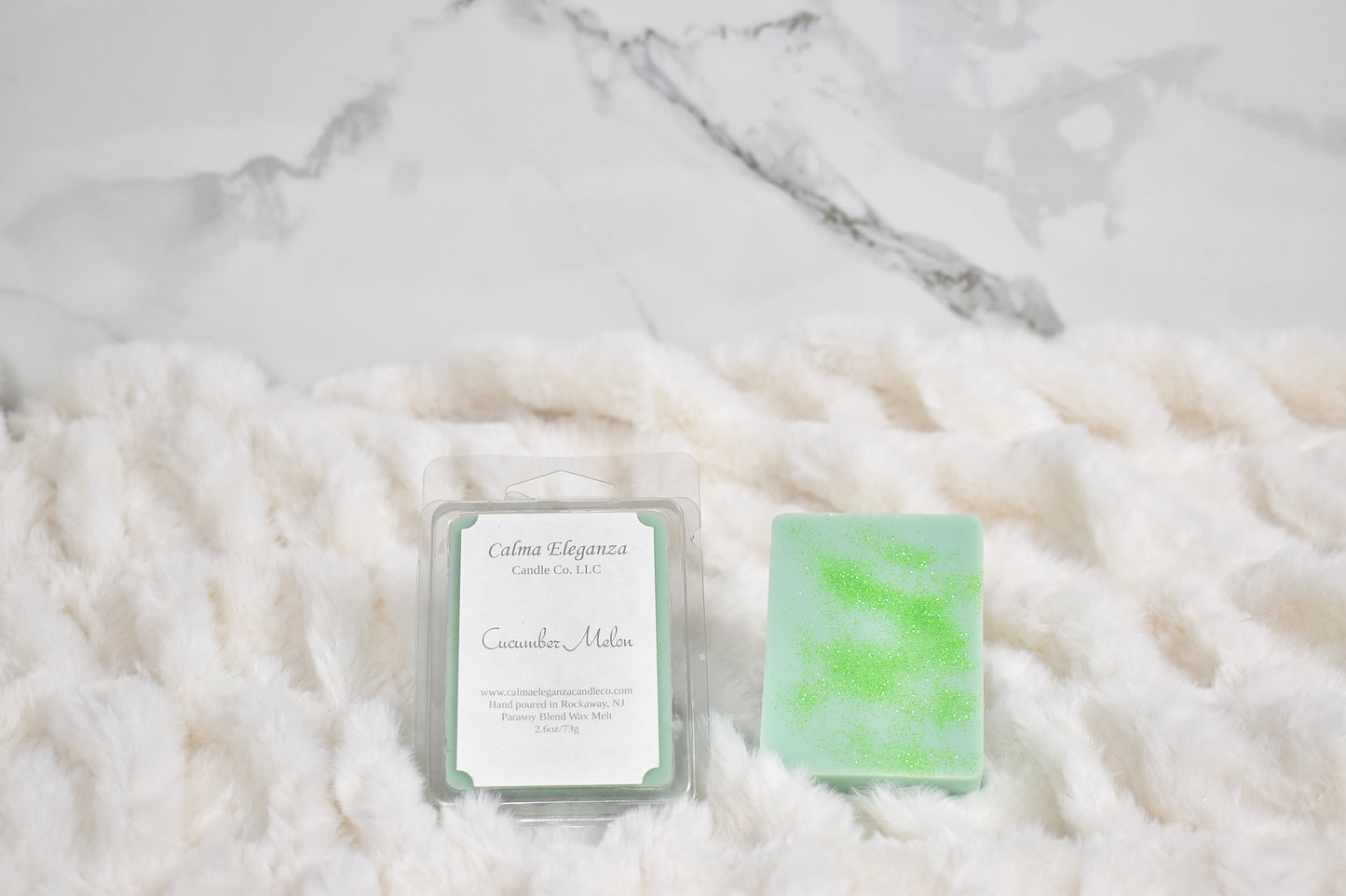 Cucumber Melon Wax Melt- Cucumber, Cantaloupe, & Watermelon