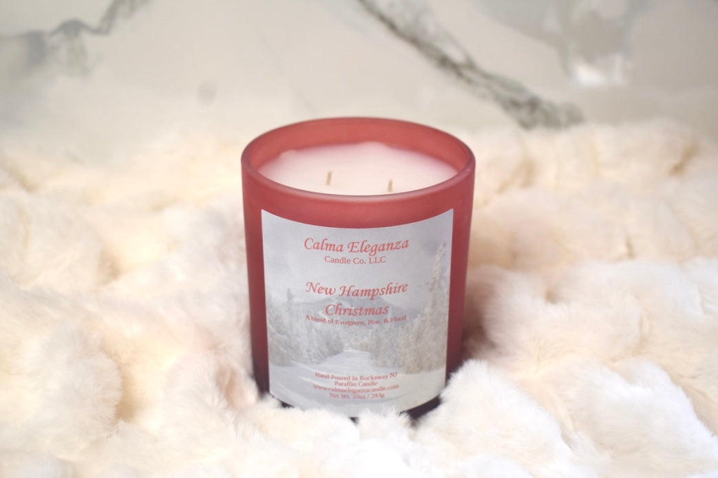 New Hampshire Winter Destination Candle